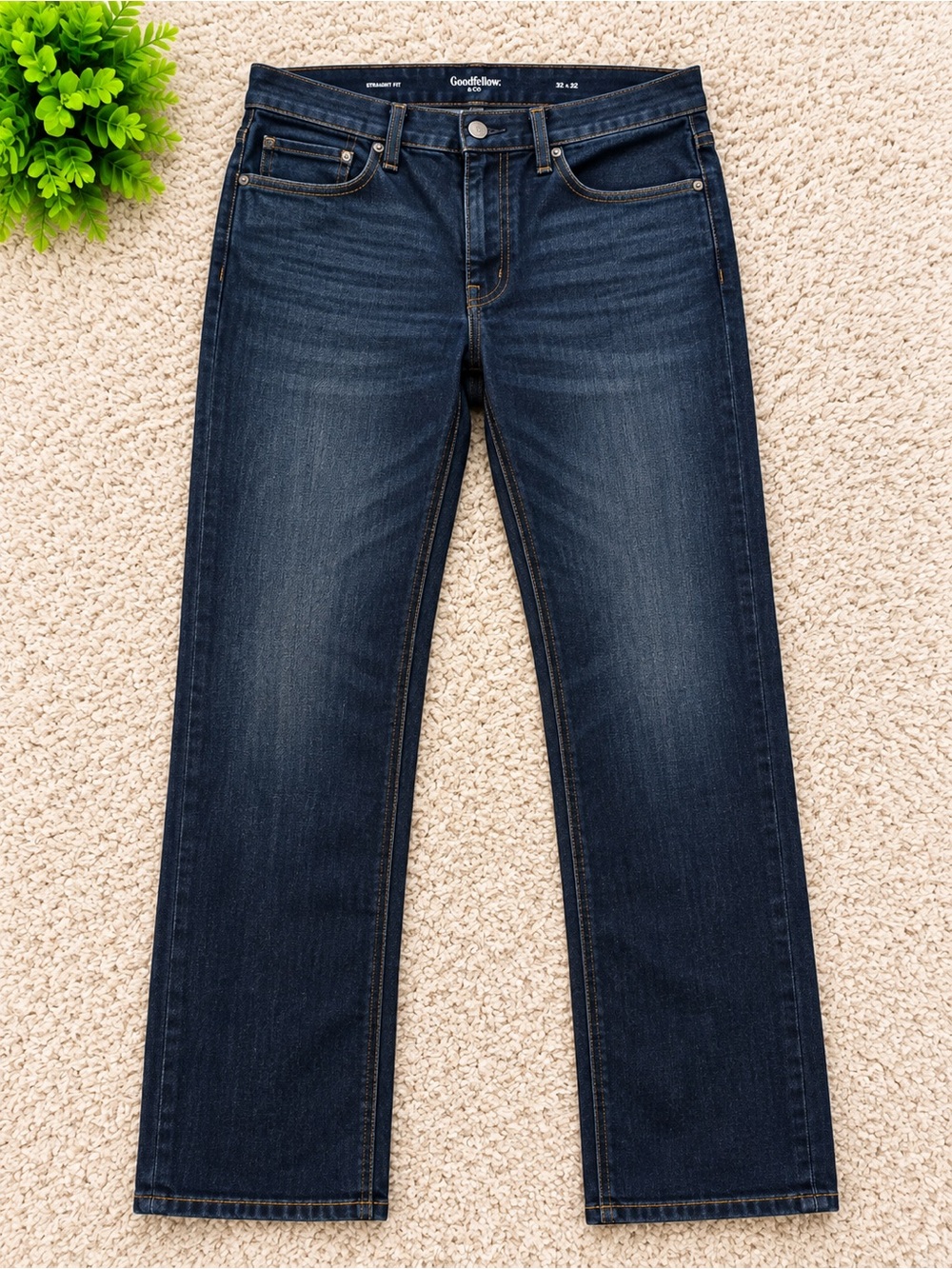 Goodfellow & Co Men’s Dark Indigo Straight Jeans